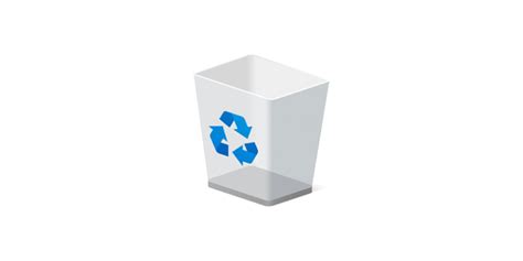 show trash bin icon on desktop