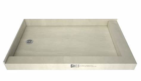 Redi Base 36 in. x 48 in. Single Threshold Shower Base with Center