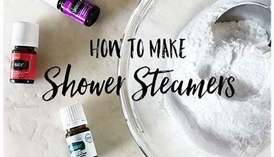 Shower Steamers With Kaolin Clay Recipe