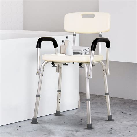 Shower Bench With Armrest