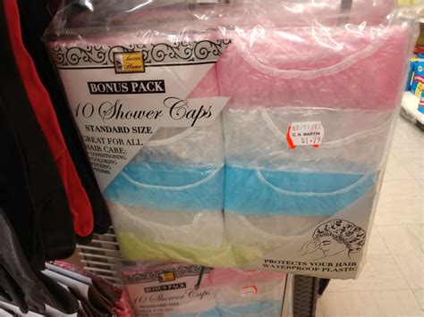 Shower Caps Dollar General