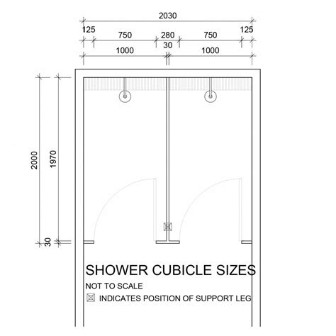 Shower Cubicles Standard Sizes