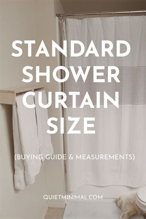 Shower Curtain Average Size