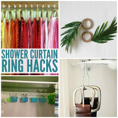 Shower Curtain Hook Hacks