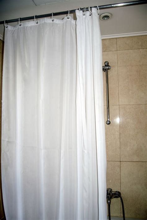 shower curtain open or closed