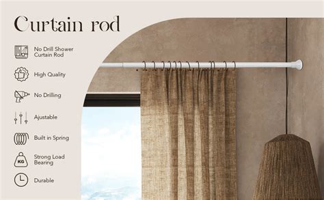 Shower Curtain Pole Spring