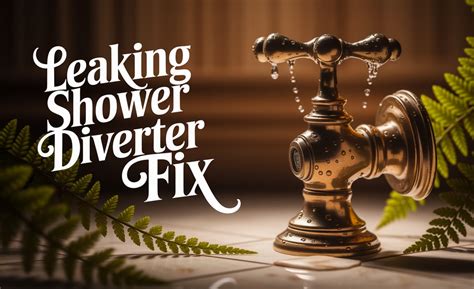 Shower Diverter Handle Leaking