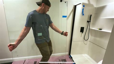 Shower Door Pivot Hinge Installation