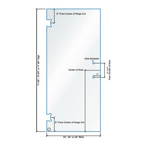Shower Door Pull Height