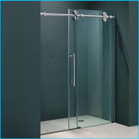 Shower Doors Without Bottom Track