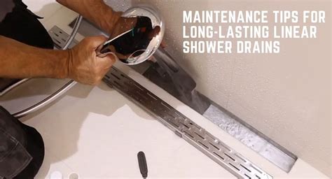 Shower Drain Maintenance