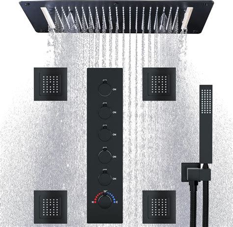 Shower Faucet System With Jets