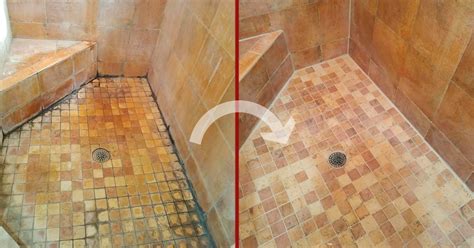 Shower Floor Turning Orange