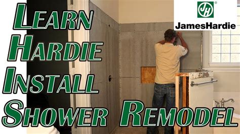 Shower Hardie Board