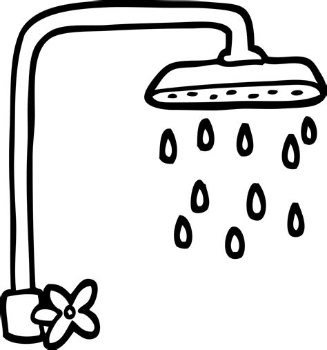 Shower Head Cartoon Drawing