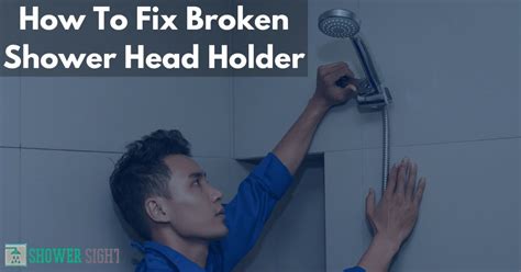 Shower Head Holder Fix