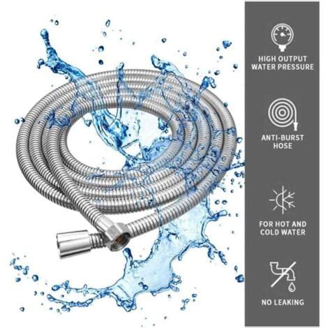 Shower Head Hoses Extra Long