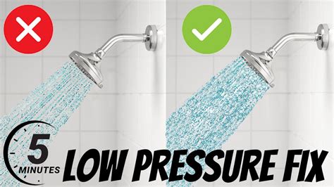 Shower Head Loses Pressure