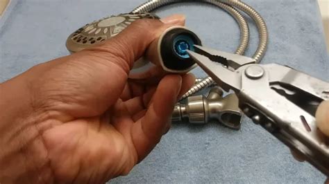 Shower Head Pressure Reducer Removal