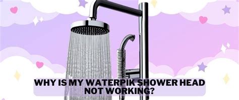 Shower Heads Not Working