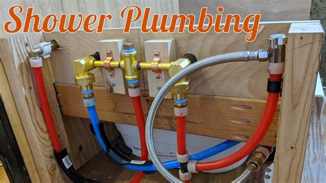 Shower Installation Plumbing