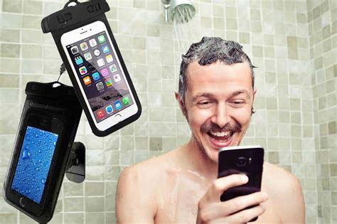 iPhone in Shower
