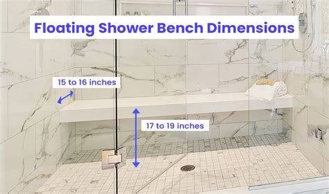 Shower Ledge Width