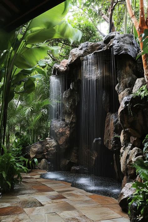 Shower Pond Waterfall