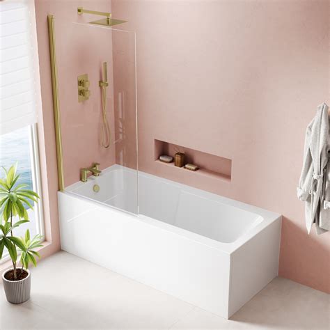 Shower Screen For Square Ended Bath