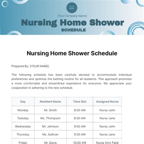 Shower Sheets For Nursing Homes