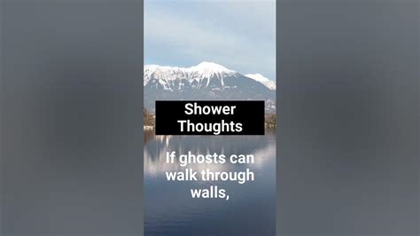 Shower Thoughts Liza