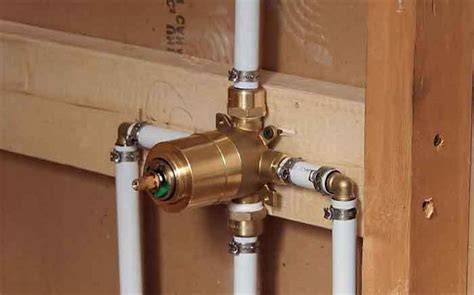 Shower Valve Replacement Sharkbite