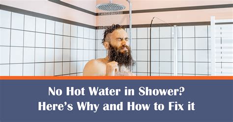 Shower Water Not As Hot As Rest Of House