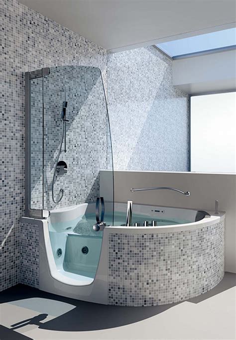 Shower Whirlpool Bath Combination