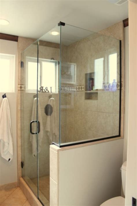 Shower With Half Window