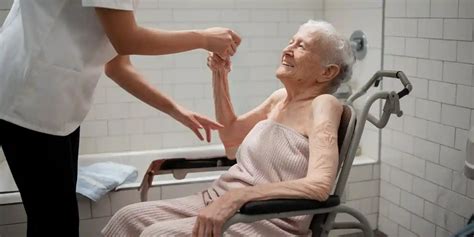 Showering For Elderly