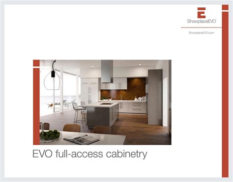 showplace evo cabinets