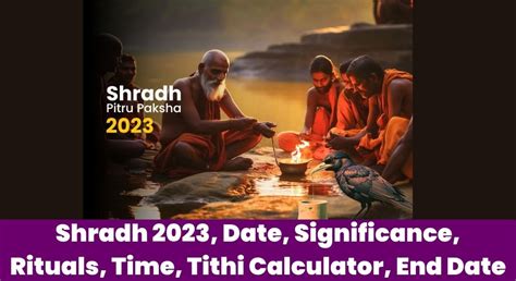shradh 2023 end date and time