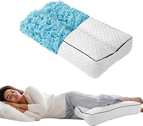Shredded Memory Foam Pillow Side Sleeper