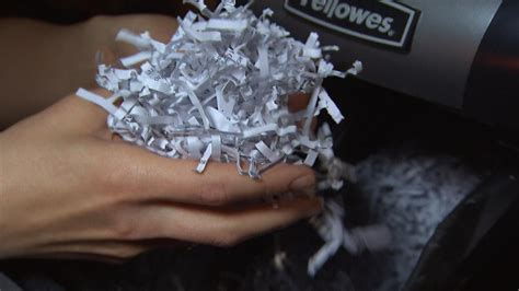 Shredding Paper Video