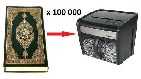Shredding Quran