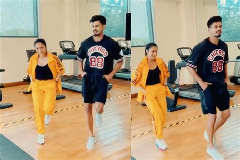 shreyas iyer and chahal wife dance viral