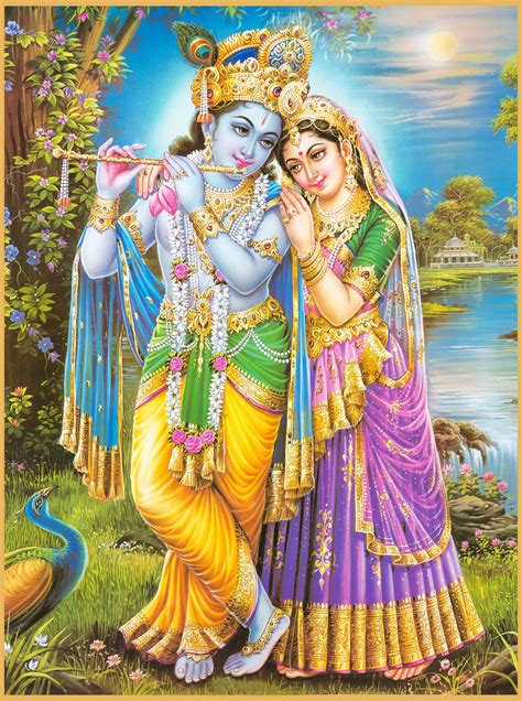 shri krishna and radha