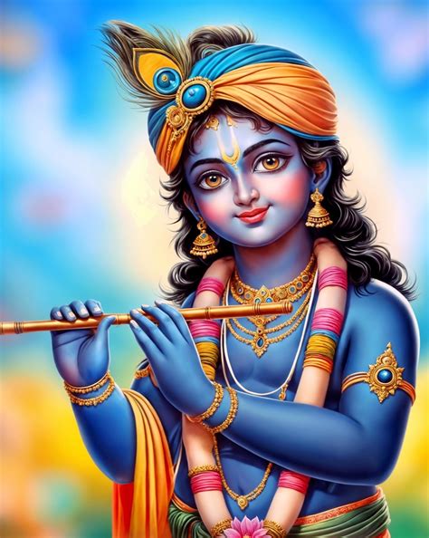 Shri Krishna Image Printable
