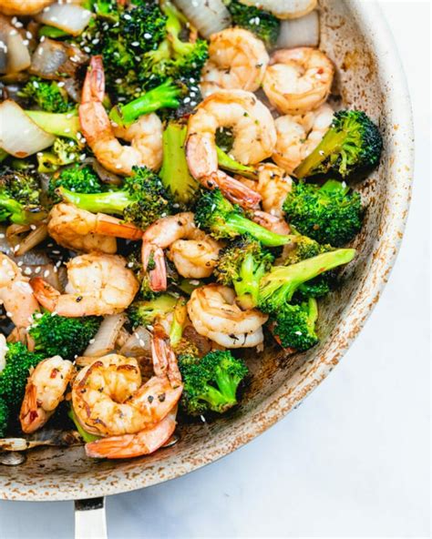 Shrimp and Broccoli Recipe Best healthy dinner recipes, Healthy