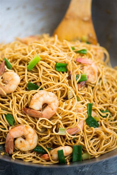 shrimp and chinese noodles recipe