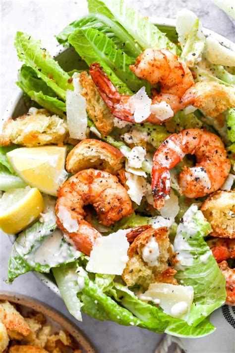 shrimp caesar salad