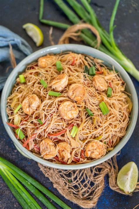 shrimp chow mei fun recipe