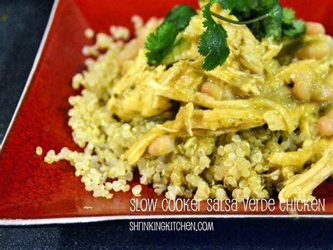 Shrinking Kitchen Salsa Verde Chicken