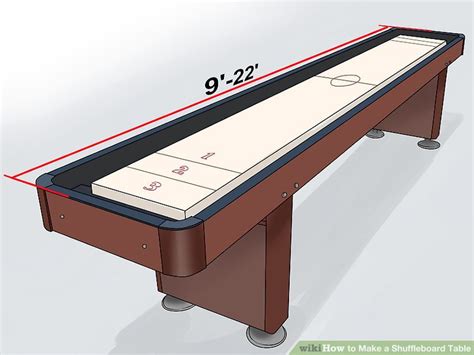 Shuffleboard Table Plan